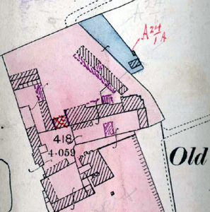 Old Rowney Farm on 1927 valuation map